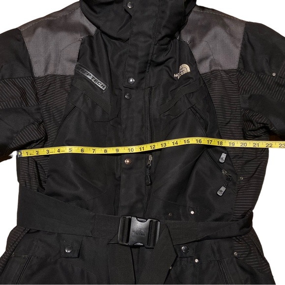 The North Face Steep Tech Black Ski Jacket Size S Vintage Ski Men’s 600 - Picture 5 of 12